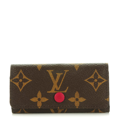 Louis Vuitton Monogram 4 Key Multicles Holder Fuschia 1 of 7