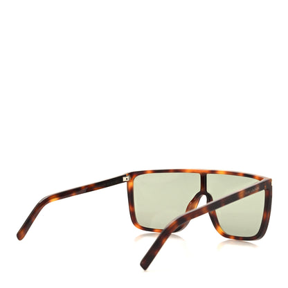 Saint Laurent Metal SL 364 Mask Sunglasses Tortoise 4 of 6