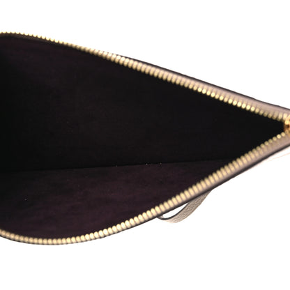 Louis Vuitton Empreinte Monogram Giant Neverfull MM Pochette Tourterelle 5 of 5