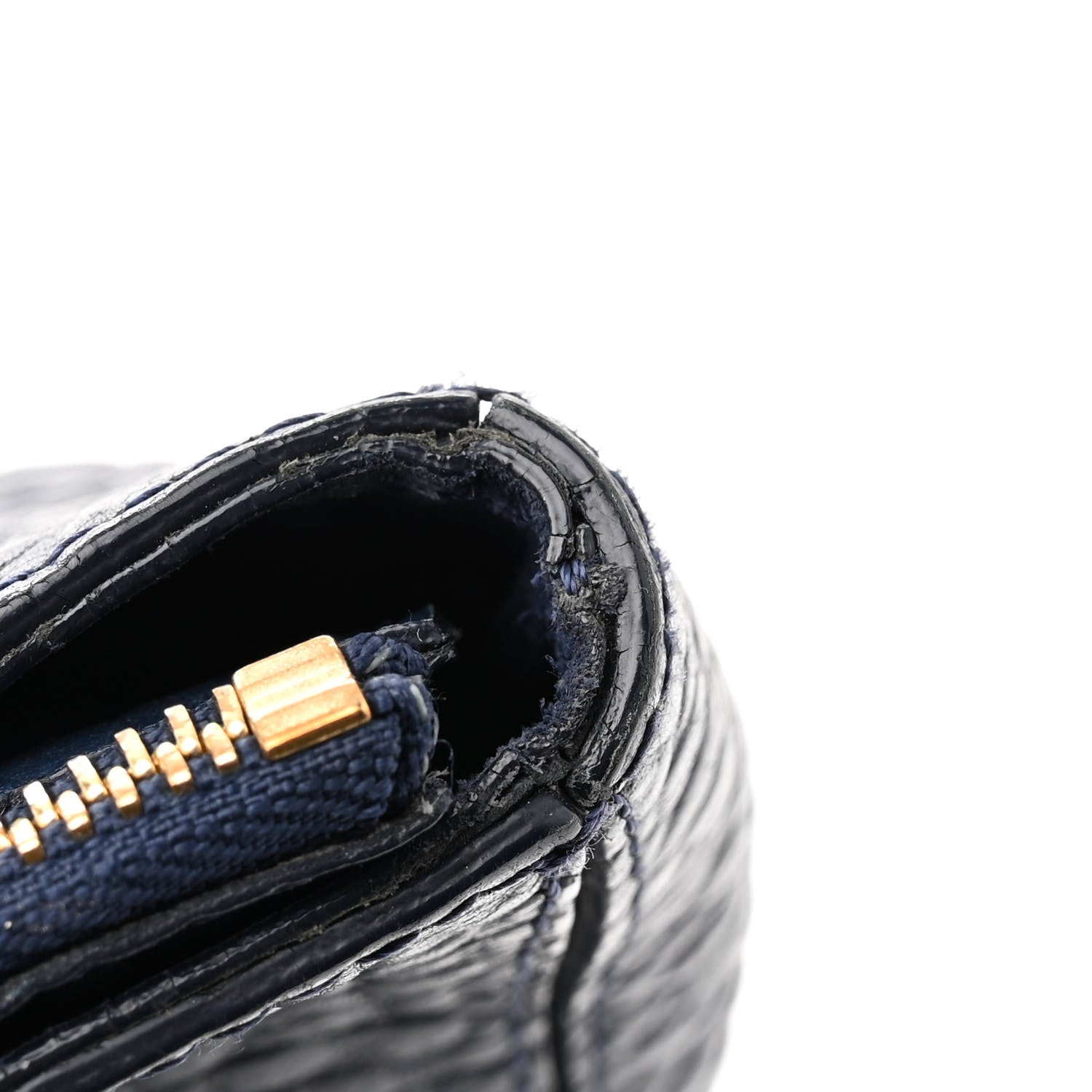 Burberry Heritage Grain Check Embossed Medium Dewsbury Tote Blue Carbon 12 of 17