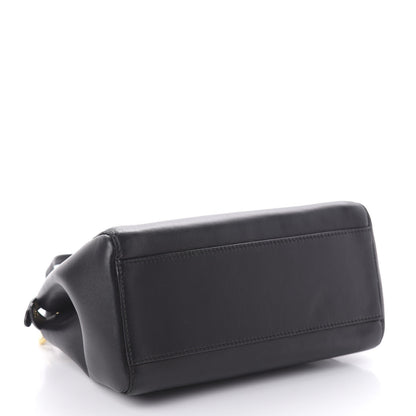 Fendi Nappa Mini Peekaboo Iconic Satchel Black 4 of 10