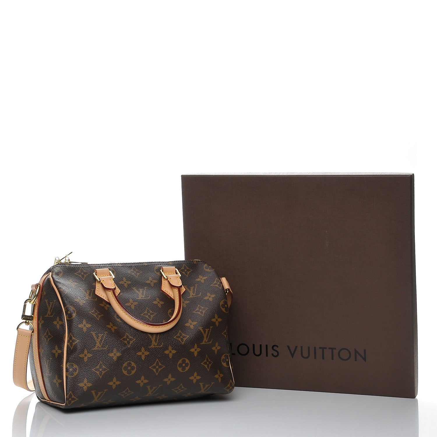 Louis Vuitton Monogram Speedy Bandouliere 25 11 of 11