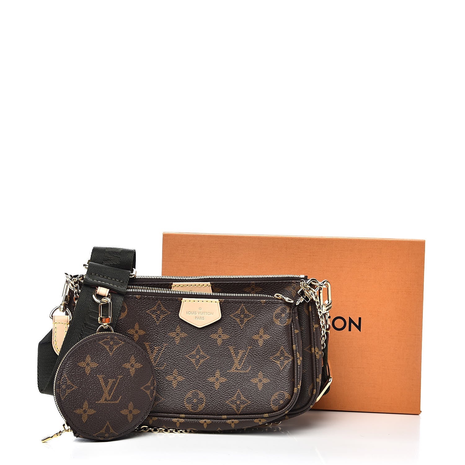 Louis Vuitton Monogram Multi Pochette Accessories Kaki 13 of 13