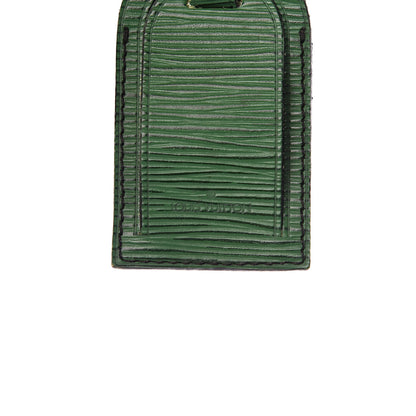 Louis Vuitton Epi Luggage Tag Green 2 of 5