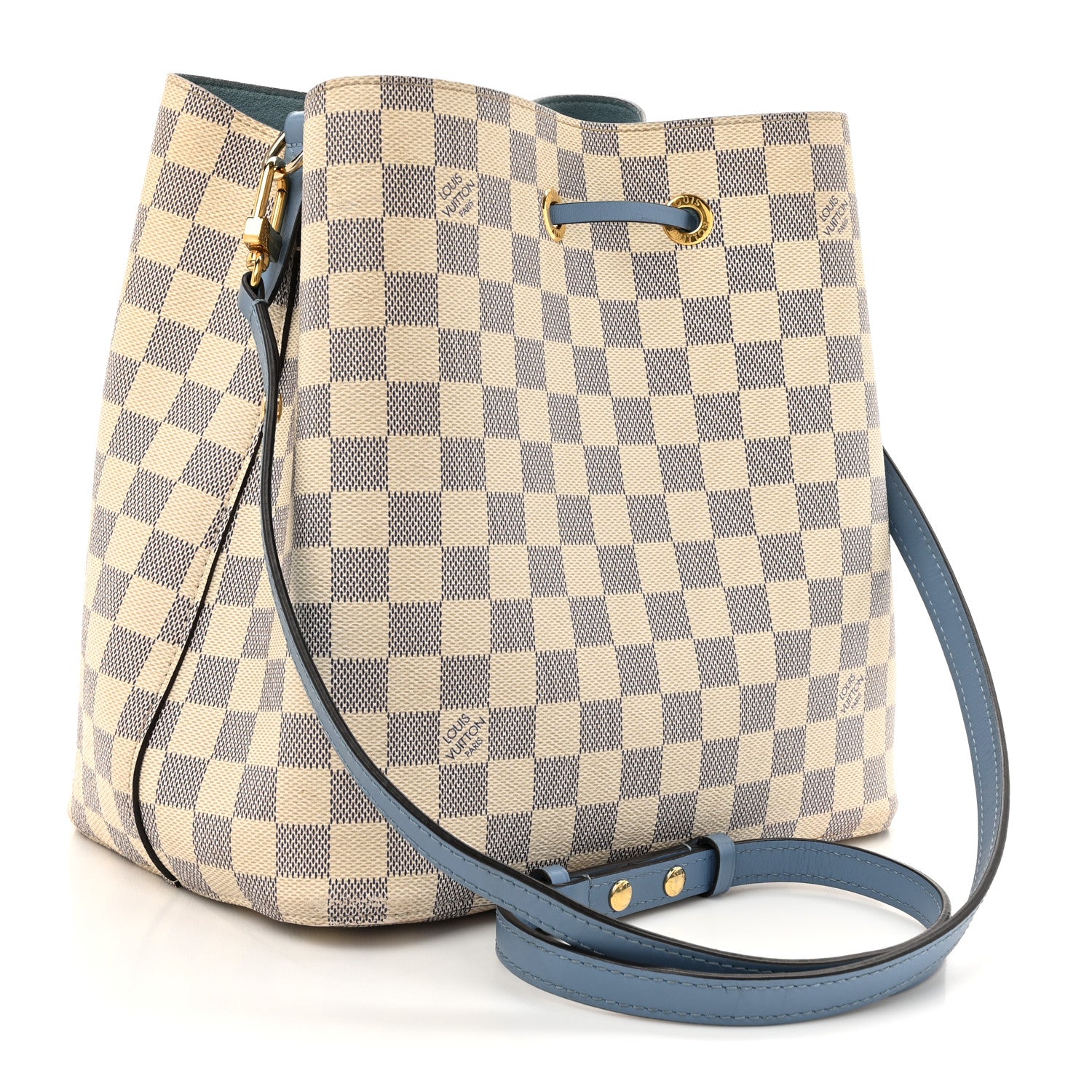 Louis Vuitton Damier Azur Neonoe MM Bleuet 3 of 13