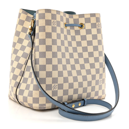Louis Vuitton Damier Azur Neonoe MM Bleuet 3 of 13