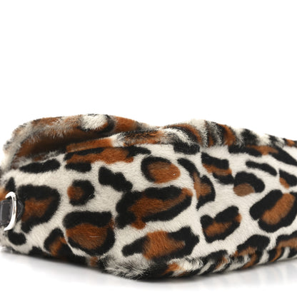 Fendi Calf Hair Leopard Print Baguette Moro 9 of 10