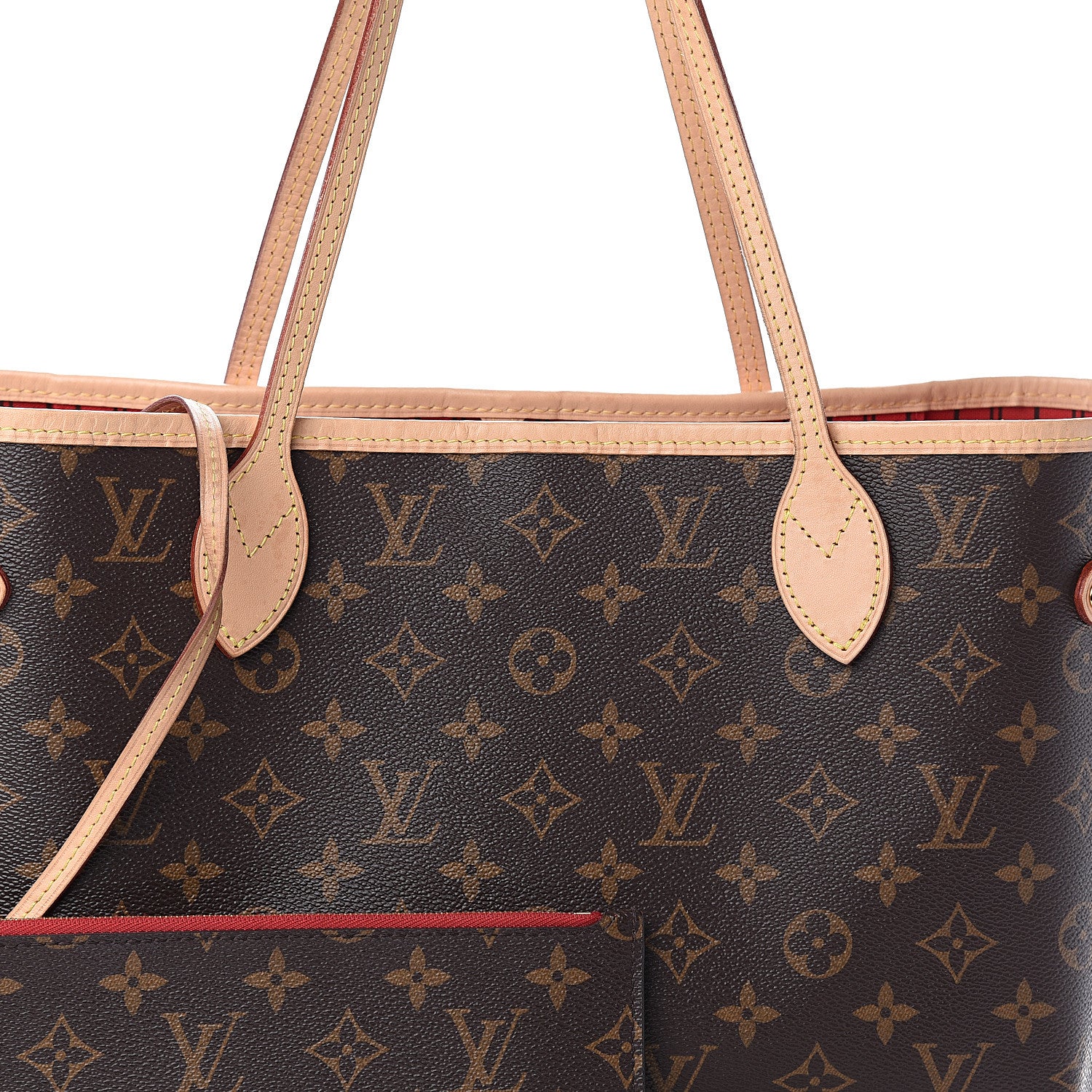 Louis Vuitton Monogram Neo Neverfull MM Cherry 6 of 8