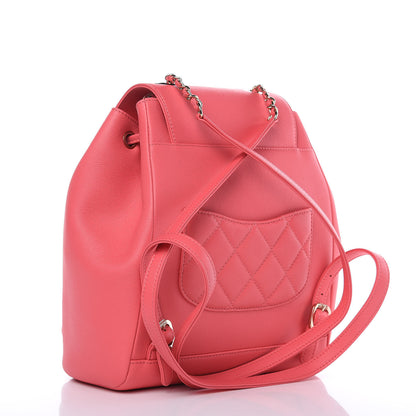Chanel Caviar Quilted Business Affinity Backpack Pink 3 of 8