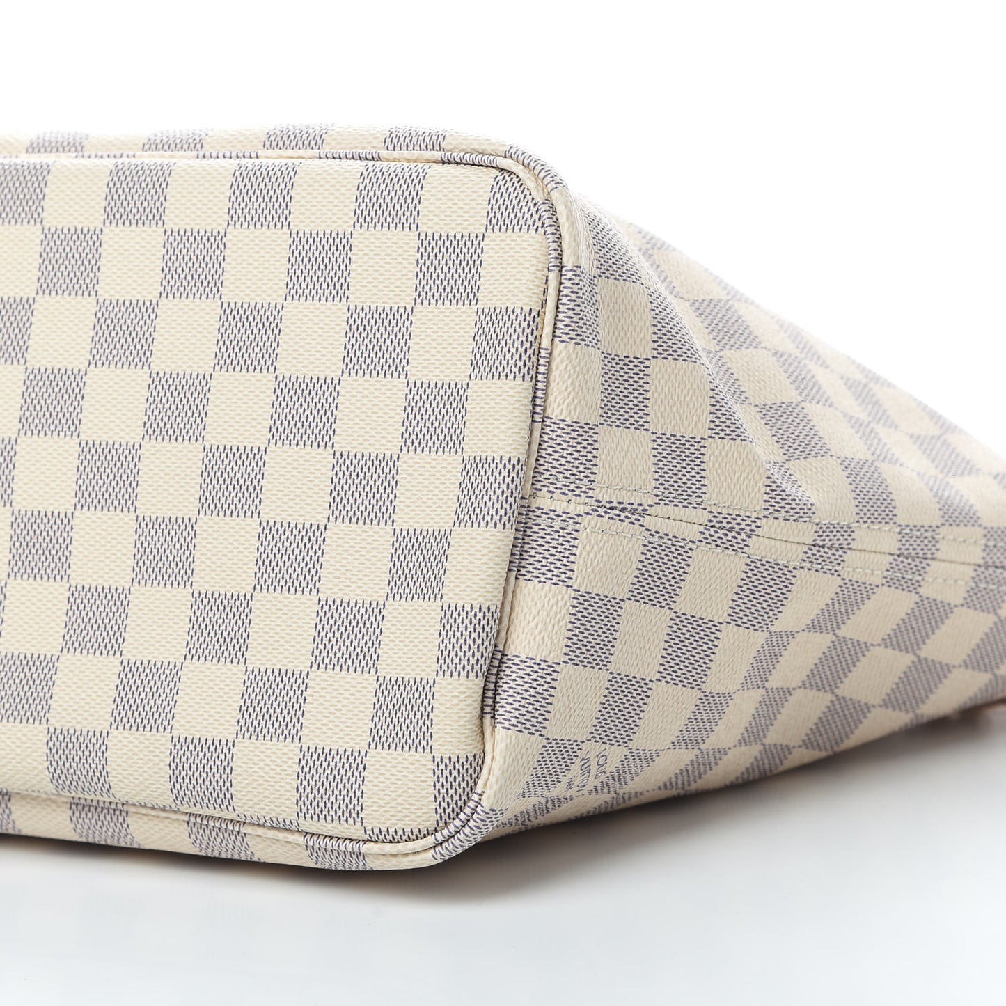 Damier Azur Neo Neverfull MM Rose Ballerine