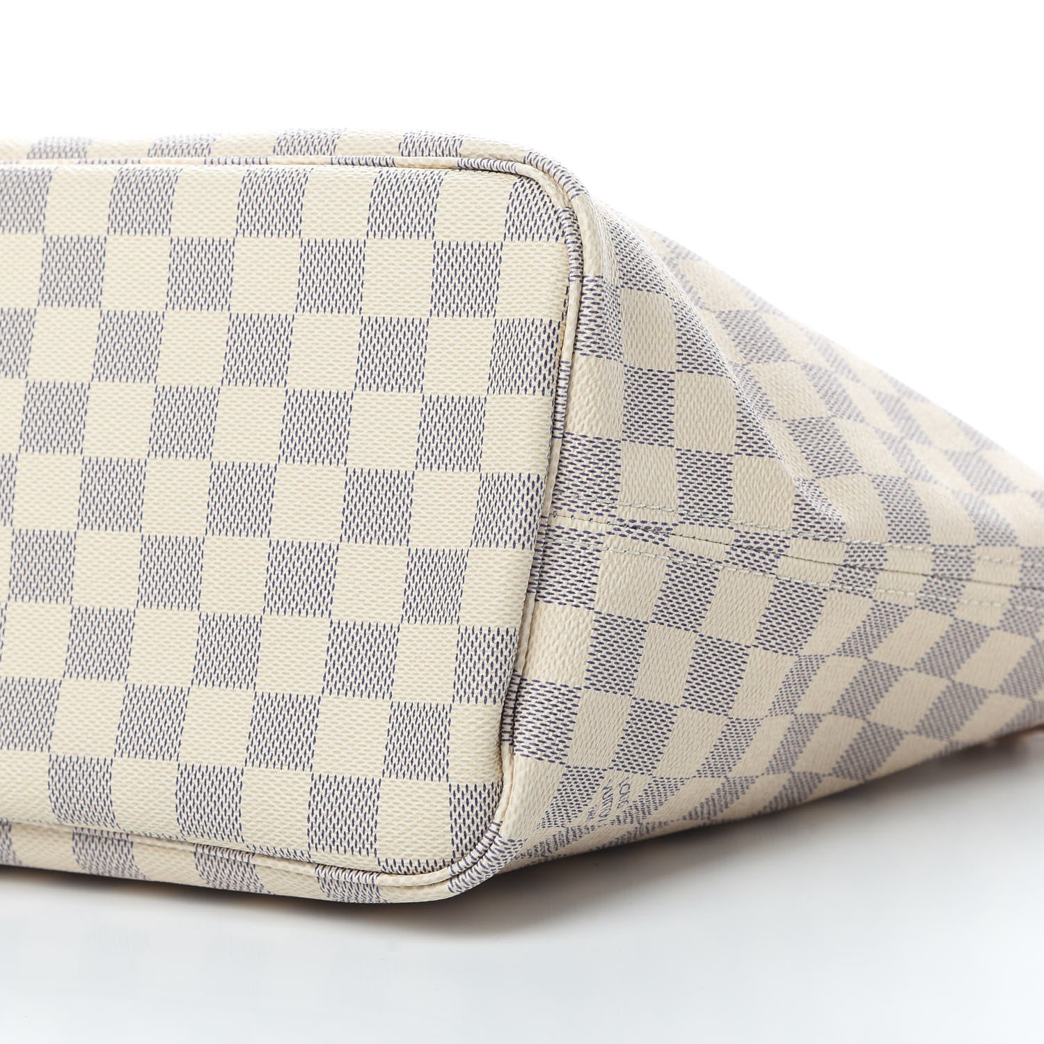 Louis Vuitton Damier Azur Neo Neverfull MM Rose Ballerine 10 of 11