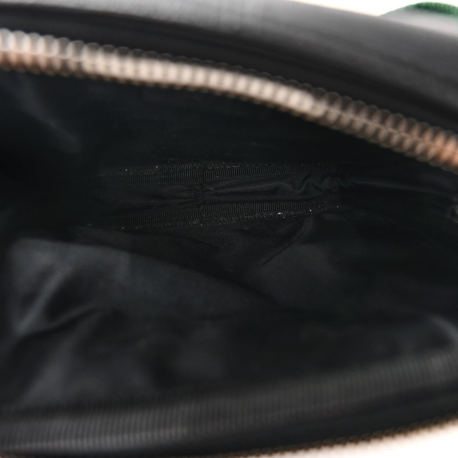 Gucci GG Supreme Monogram Web Belt Bag Black 5 of 16
