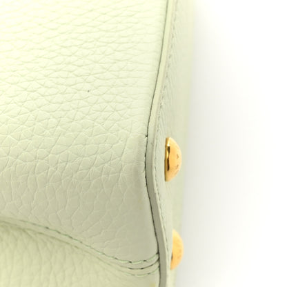 Louis Vuitton Taurillon Karung Mini Capucines Vert D'eau Green 11 of 11