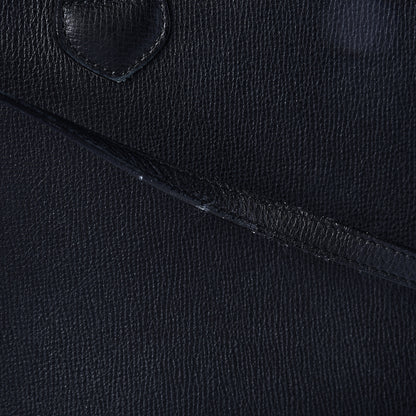 Burberry Grainy Calfskin House Check Medium Banner Tote Black 13 of 13