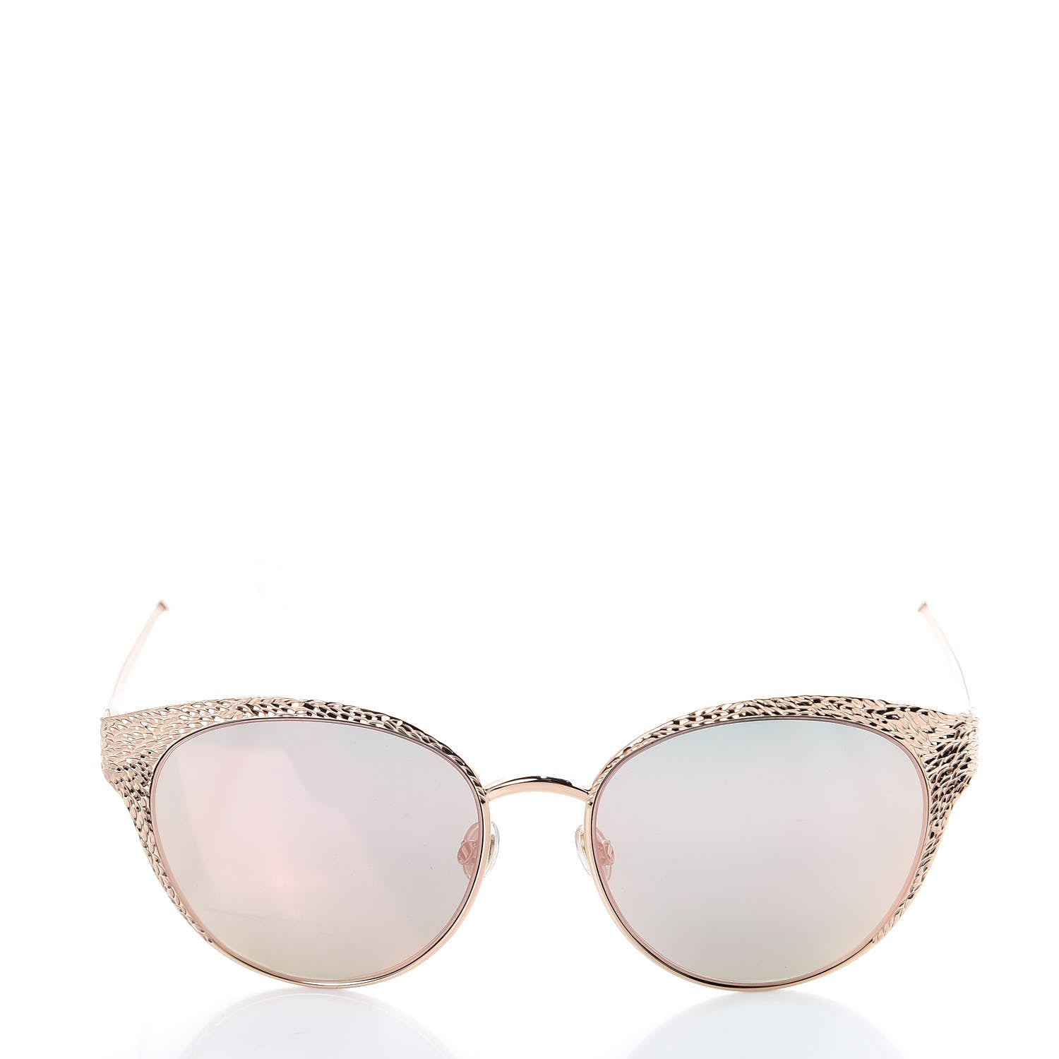 Christian Dior Metal Mirrored Unique Limited Edition Sunglasses Gold 4 of 9