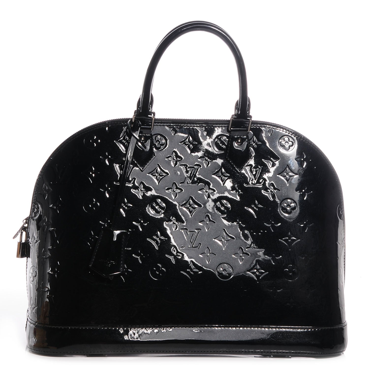 Louis Vuitton Vernis Alma GM Noir Magnetique 1 of 9
