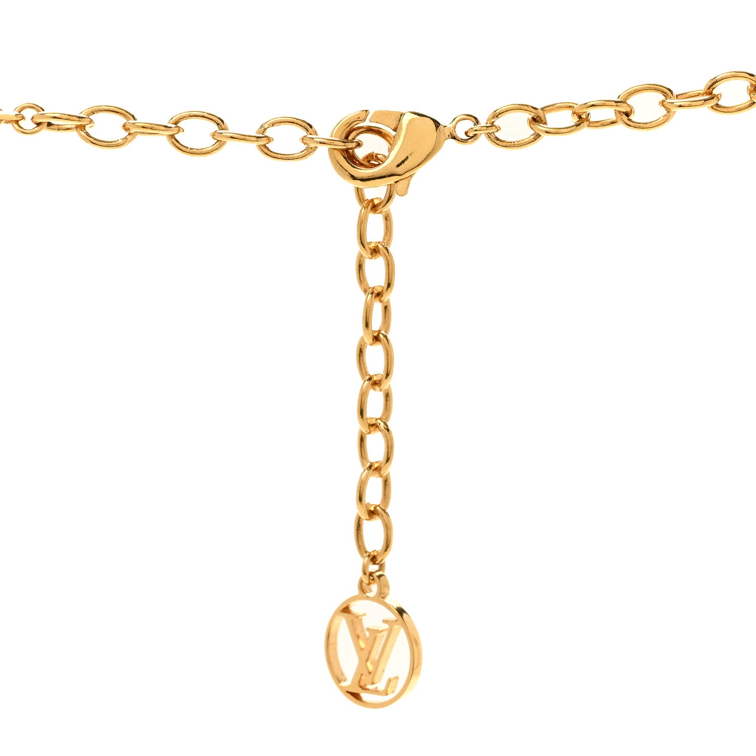 Louis Vuitton Metal Blooming Supple Necklace Gold 7 of 7