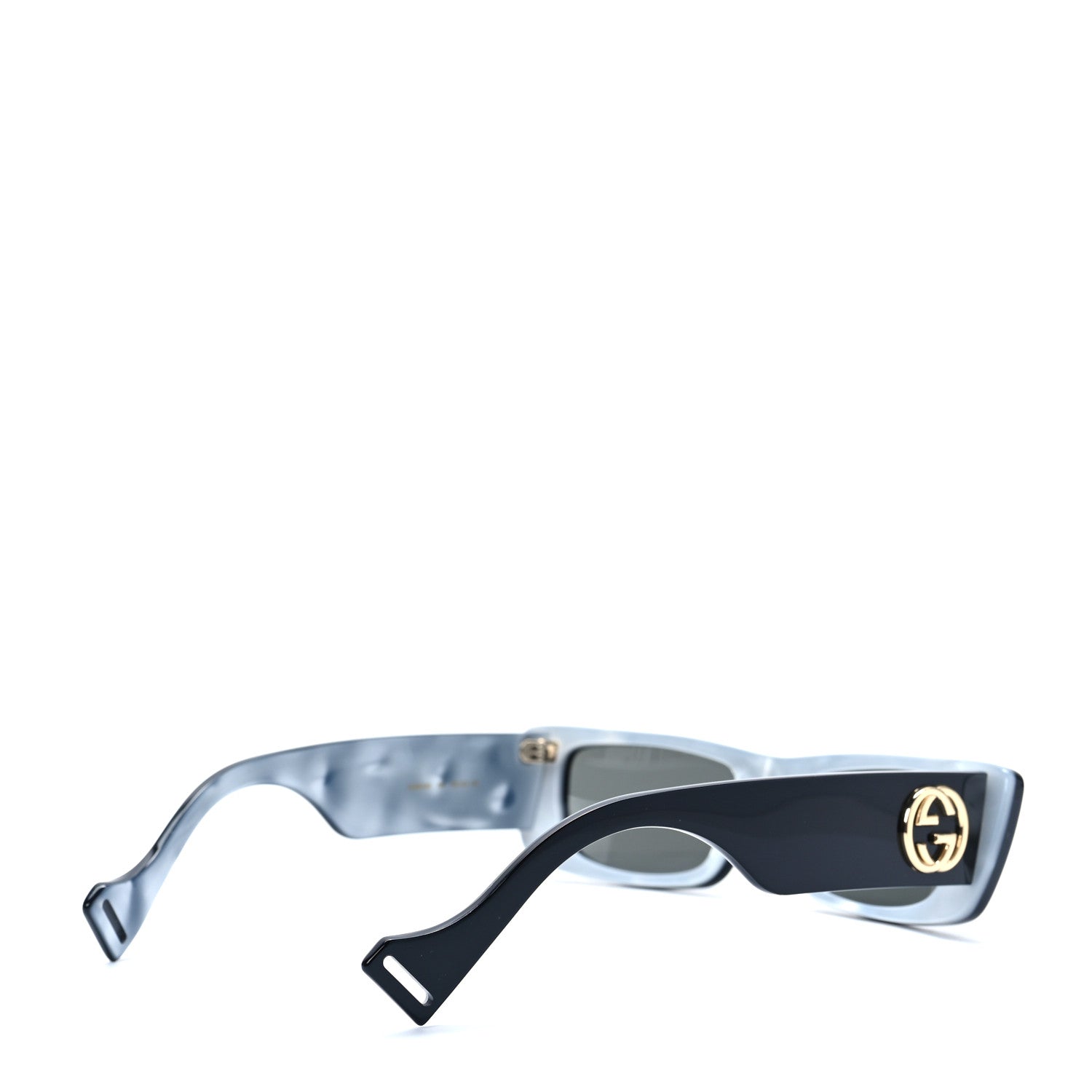 Gucci Acetate Rectangular Sunglasses GG0516S Black 4 of 7