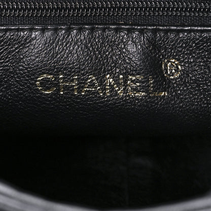 Chanel Lambskin Quilted CC Tassel Camera Case Black 5 of 8