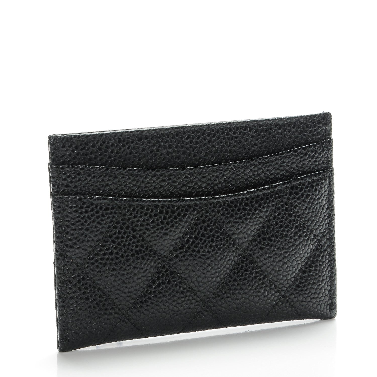 Chanel Caviar Quilted Card Holder Black 3 of 8