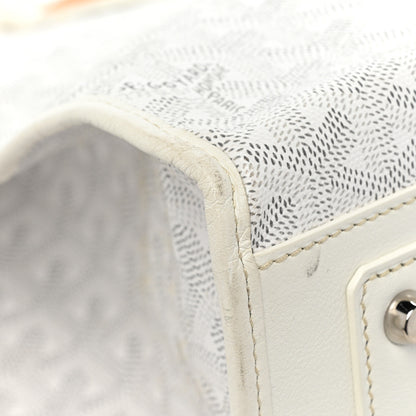 Goyard Goyardine Marquises Tote White 18 of 20