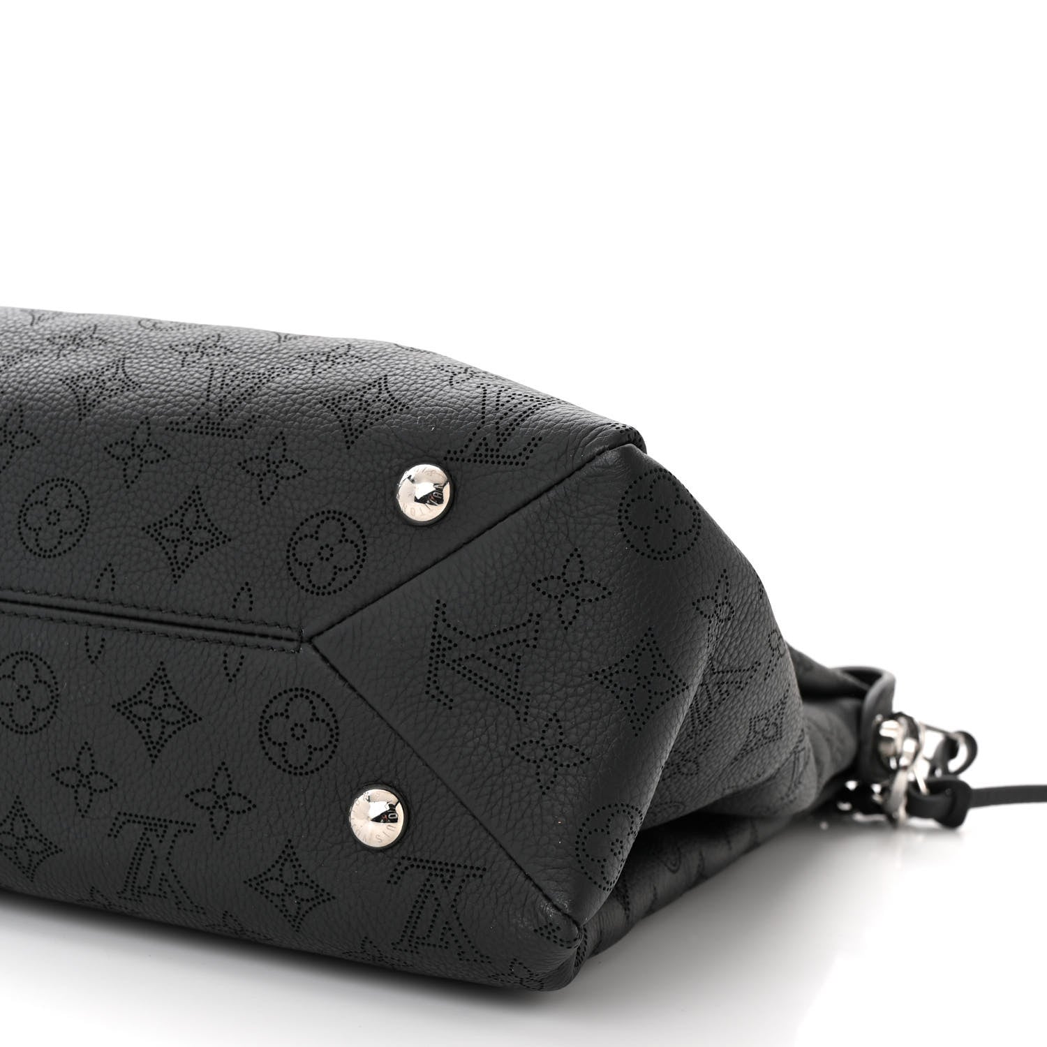 Louis Vuitton Mahina Braided Hand It All MM Black 9 of 9