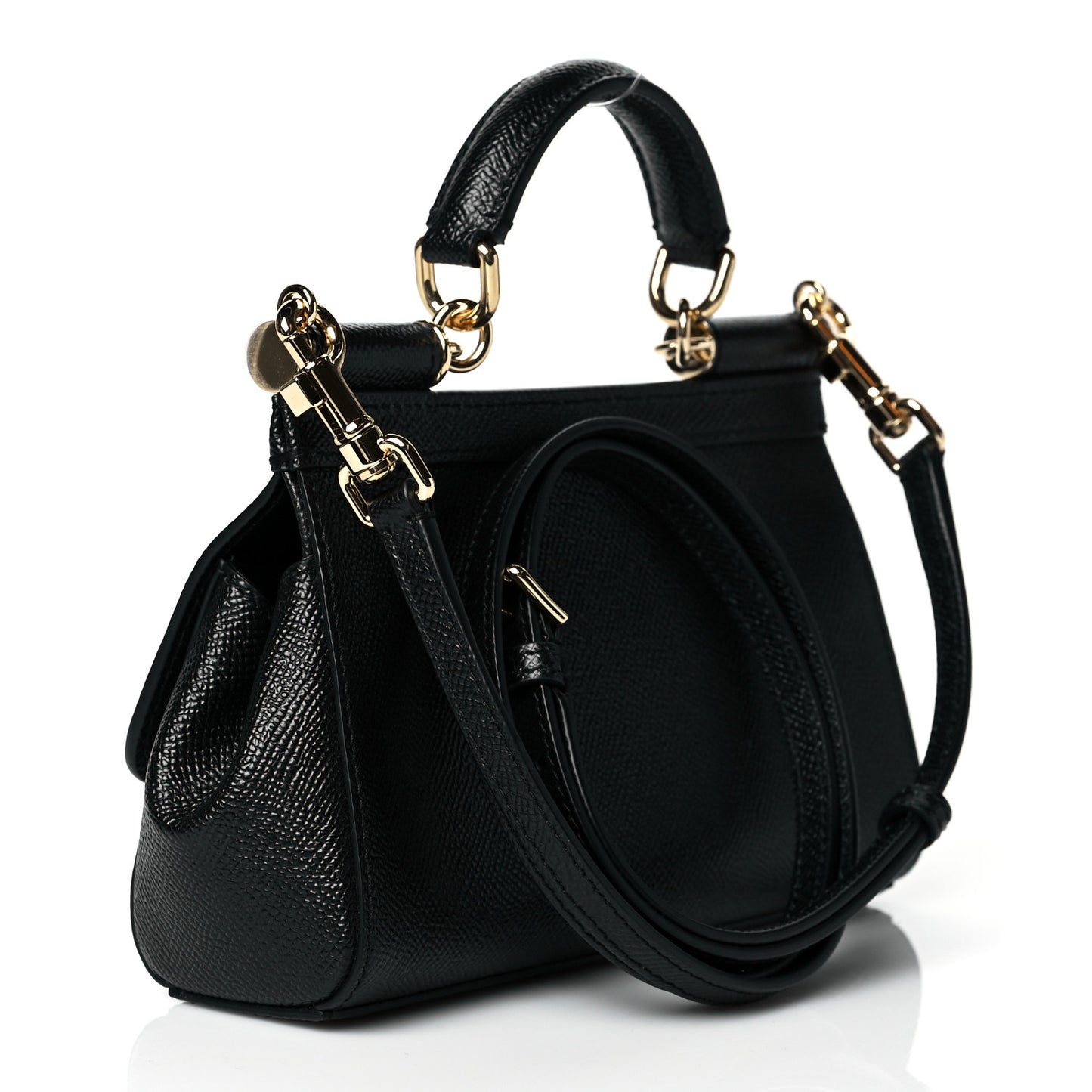 Dauphine Small Miss Sicily Satchel Black