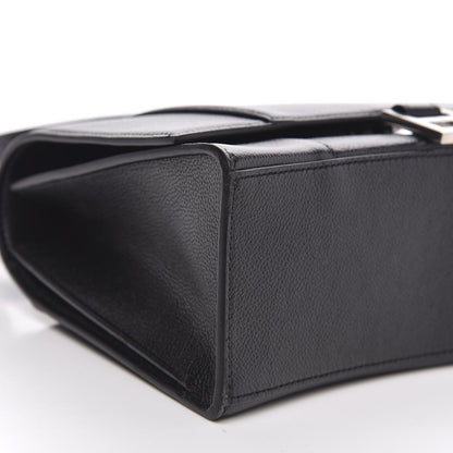 Balenciaga Grained Calfskin Medium Hourglass Top Handle Bag Black 7 of 9