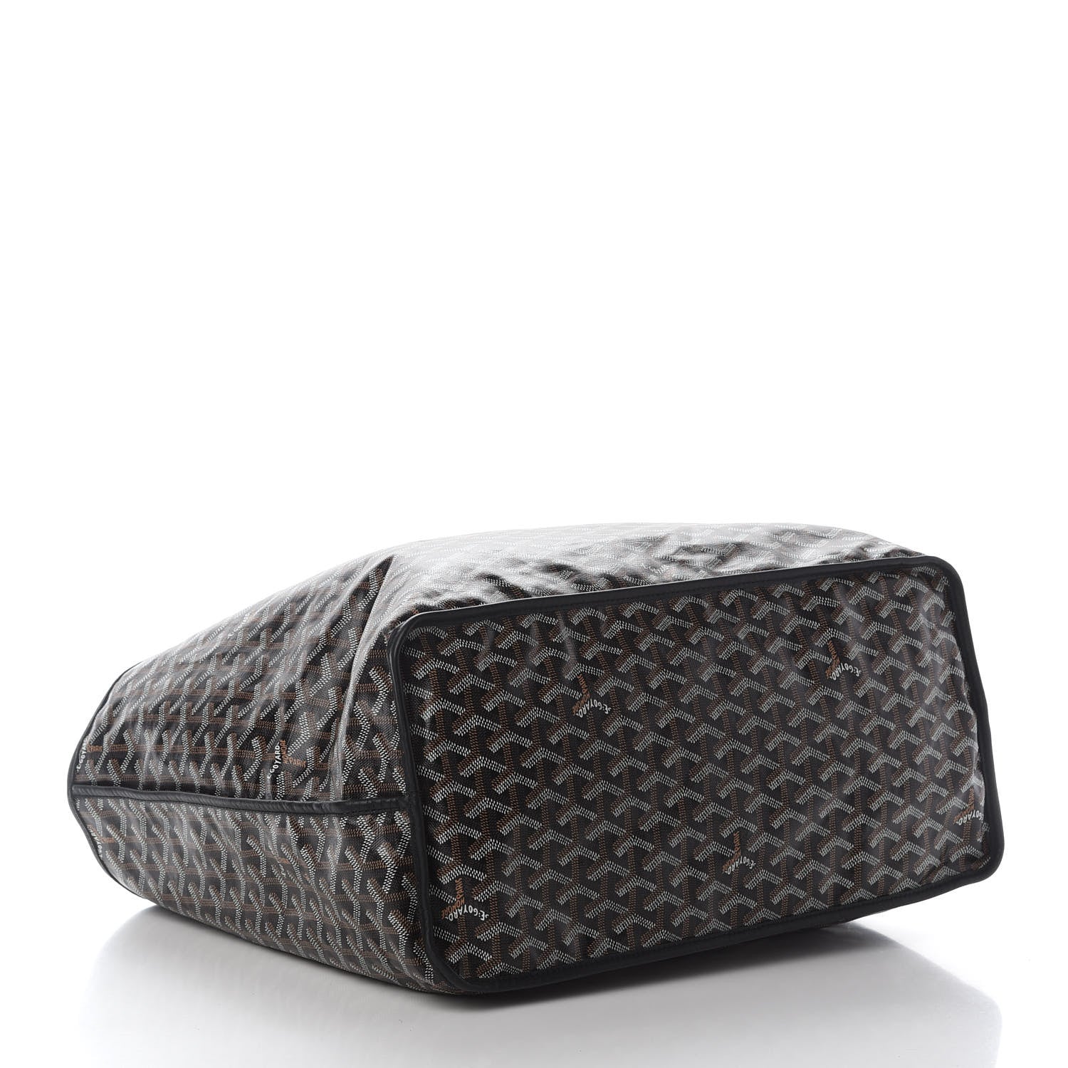 Goyard Goyardine Reversible Anjou GM Black 4 of 8
