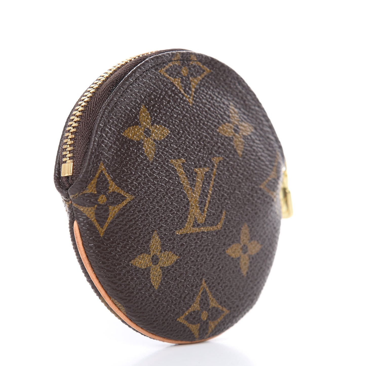 Monogram Round Coin Purse