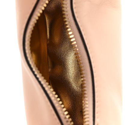 Fendi Vitello Grace Matte Nano Fendigraphy Hobo Charm Light Rose 5 of 9