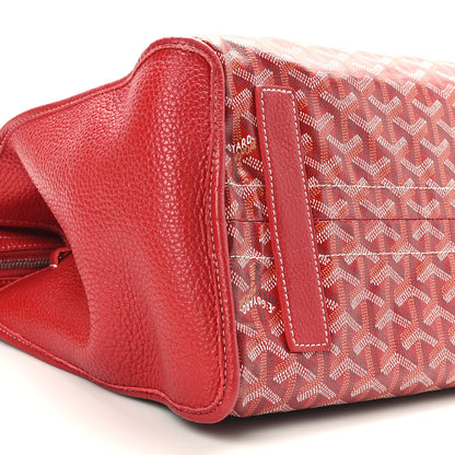 Goyard Goyardine Sac Hardy Pet Carrier PM Red 8 of 9
