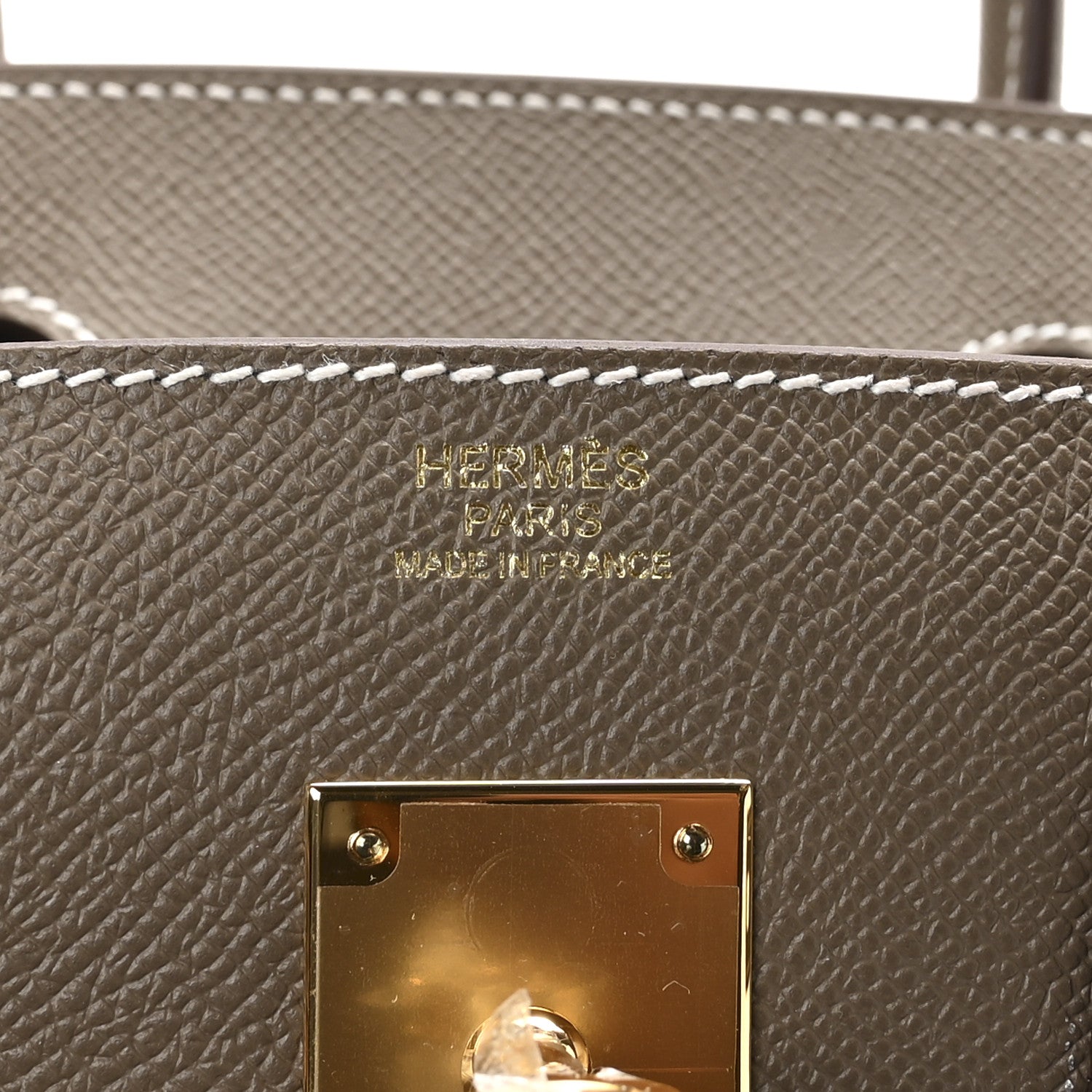 Hermes Epsom Birkin Sellier 30 Etoupe 6 of 11