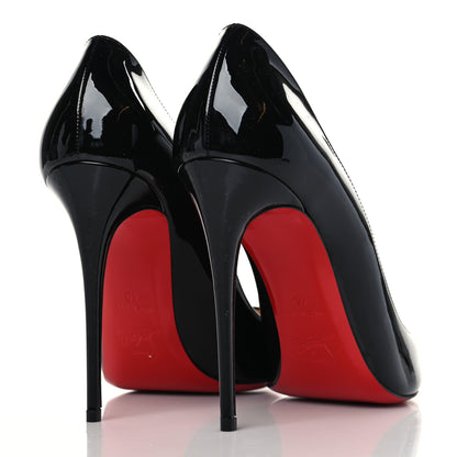 Christian Louboutin Patent Pigalle Follies 100 Pumps 40 Black 4 of 9