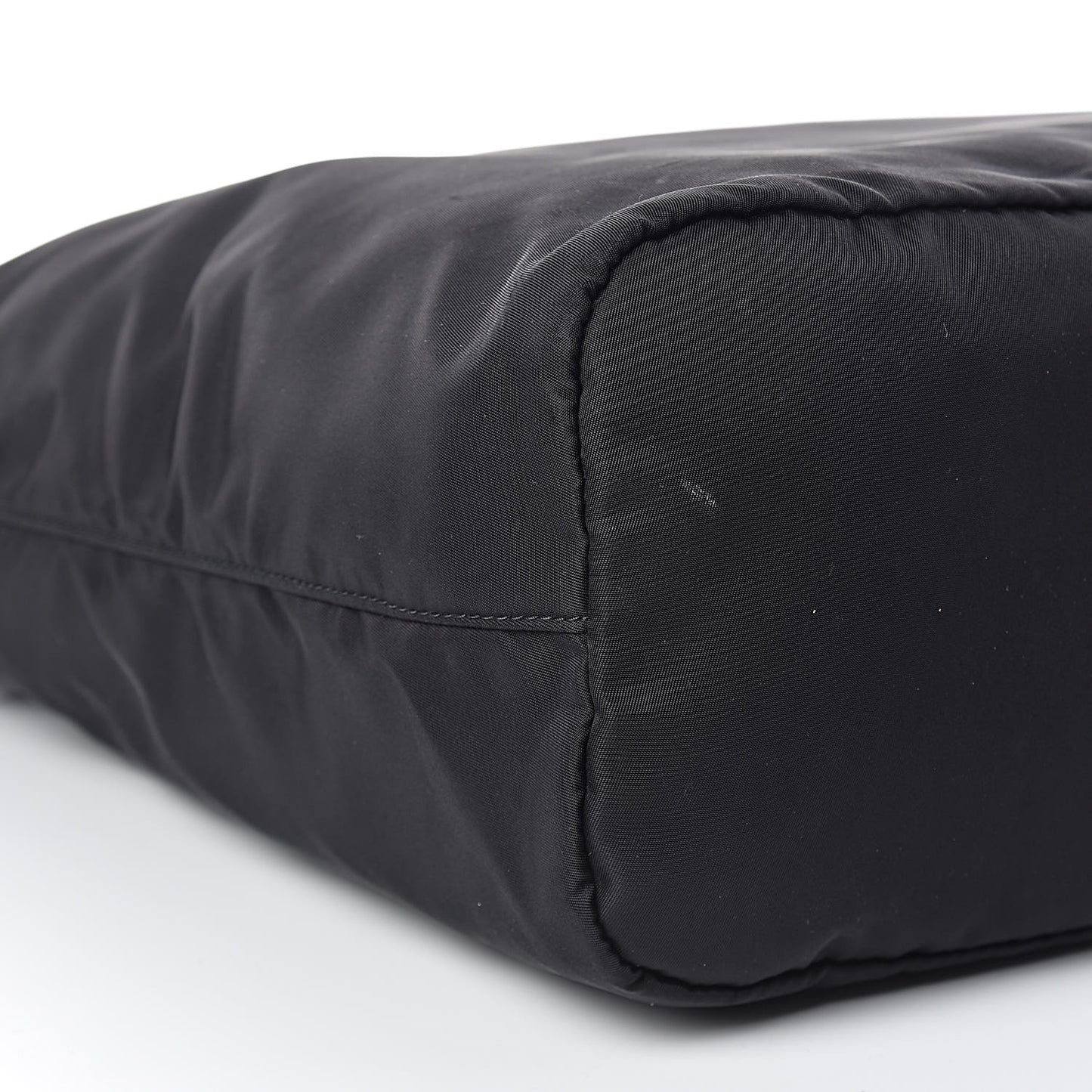 Tessuto Nylon Saffiano Tote Black