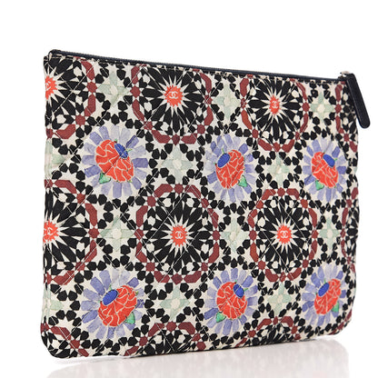 Chanel Coated Canvas Paris Dubai Medium Cosmetic Case Multicolor 2 of 7