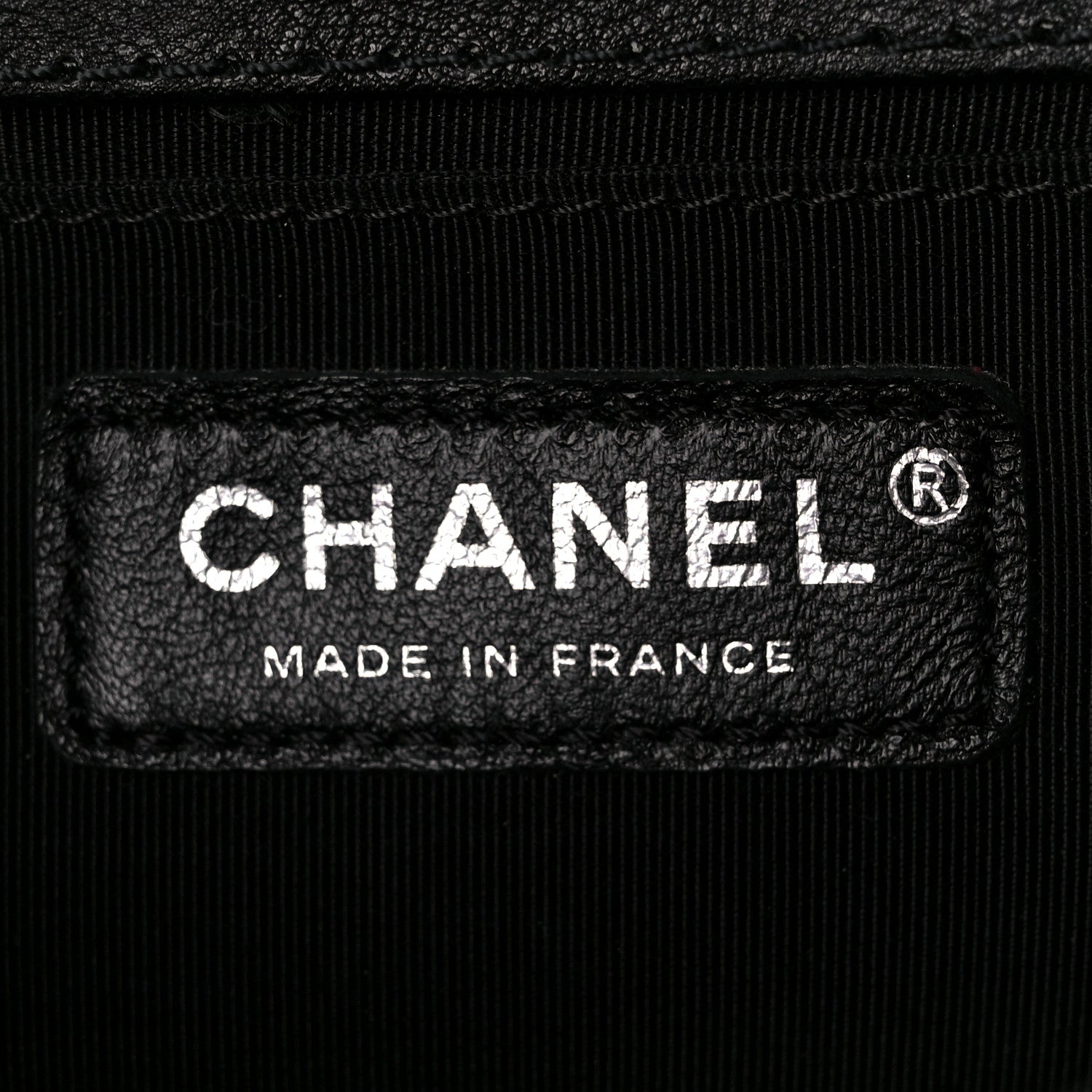 Chanel Goatskin Quilted Medium Boy Handle Flap Black 6 of 11