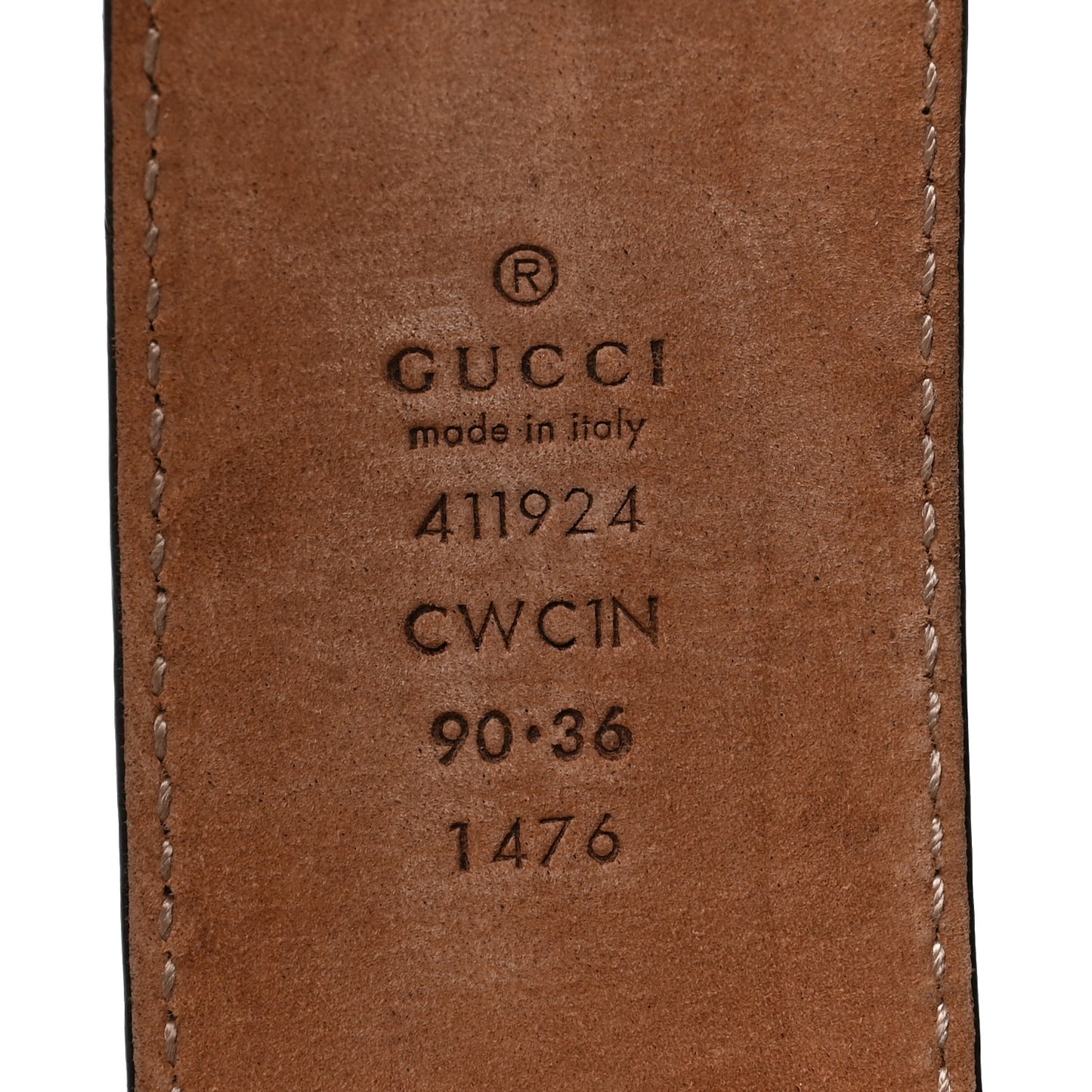 Guccissima Signature Interlocking G 40mm Belt 90 36 Black