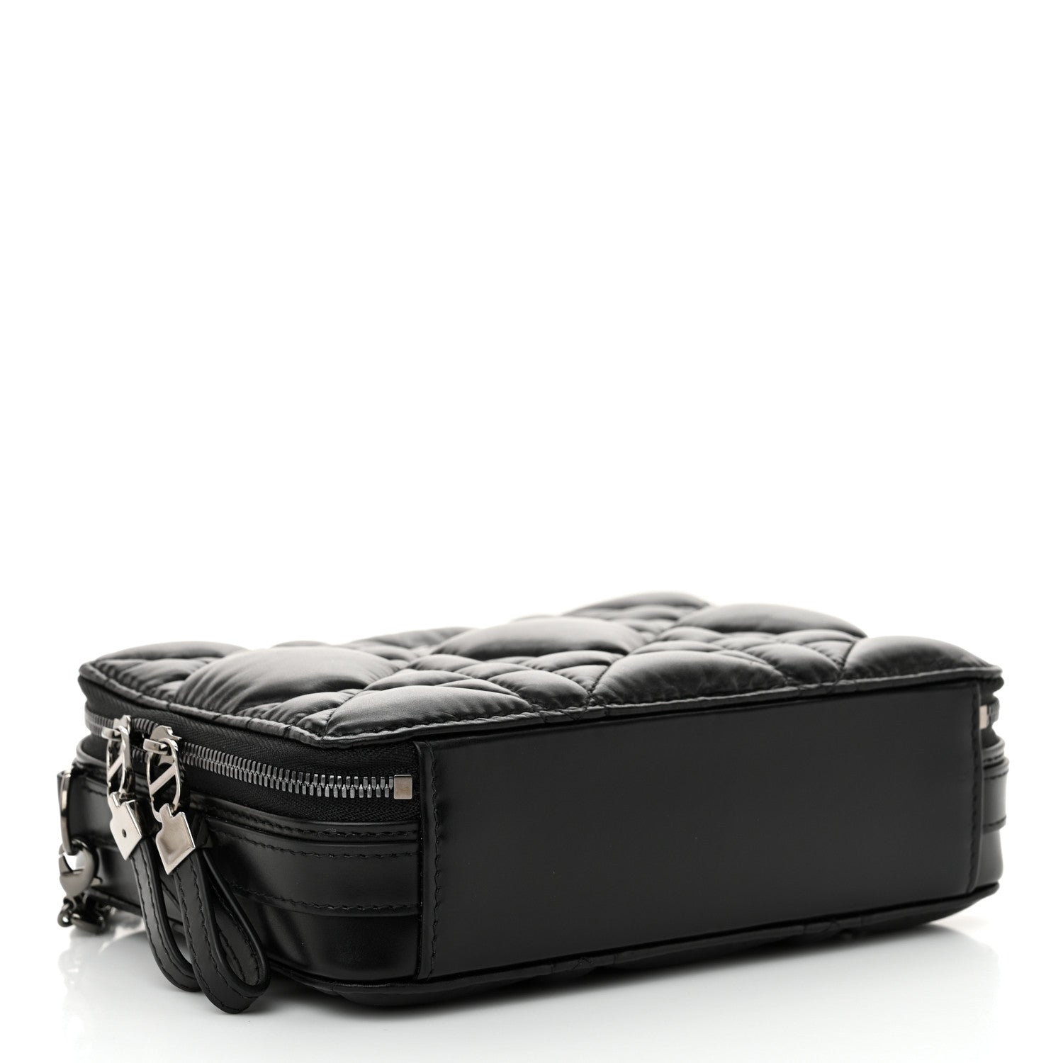 Christian Dior Calfskin Macrocannage Caro Box Bag Black 4 of 10