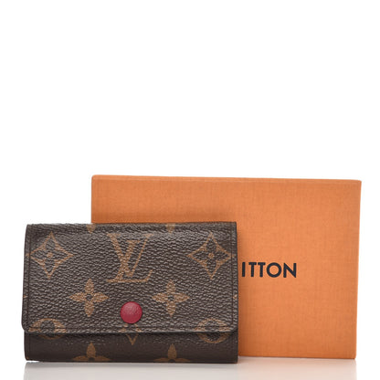 Louis Vuitton Monogram 6 Key Multicles Holder Fuchsia 7 of 7