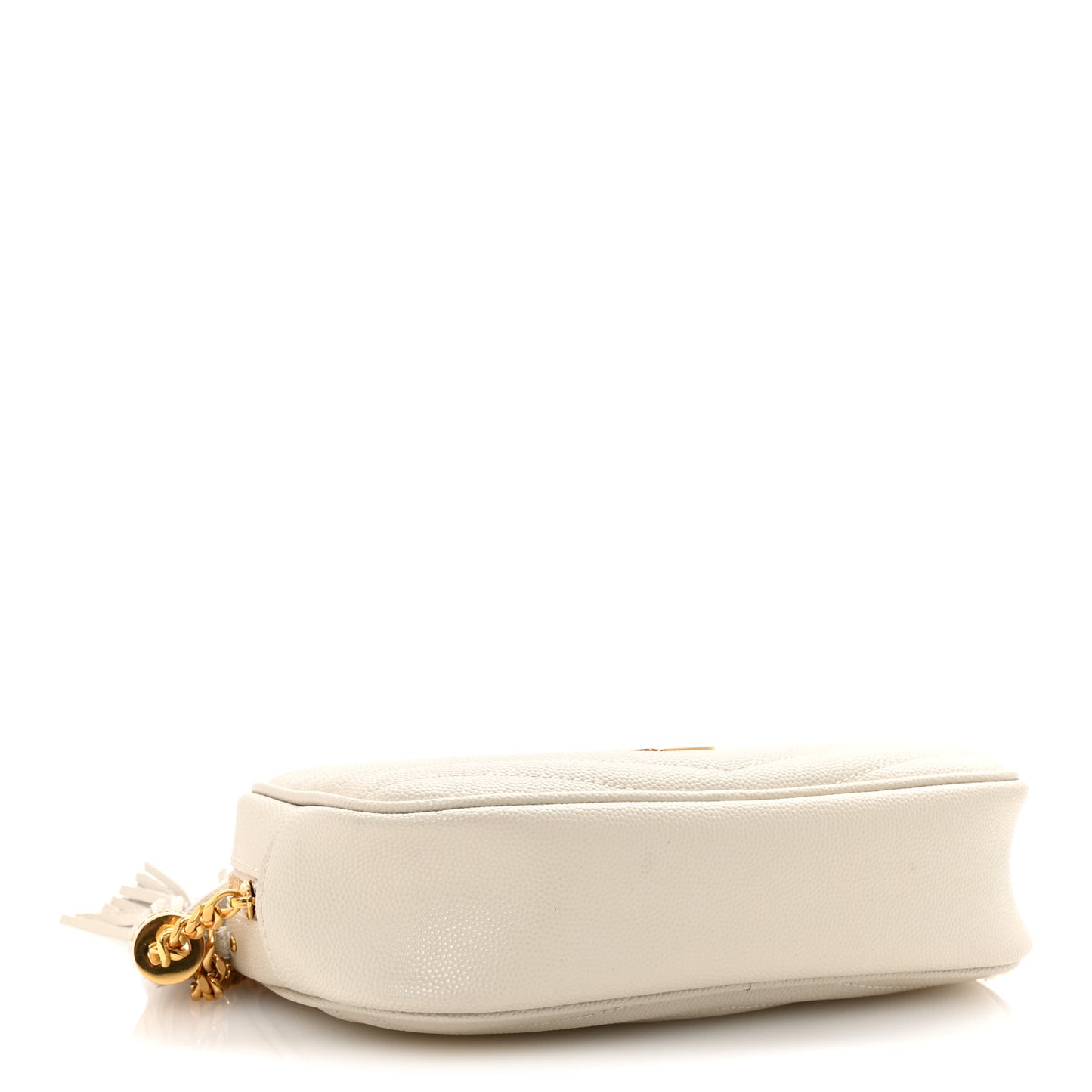 Grain De Poudre Matelasse Monogram Mini Lou Camera Bag Crema Soft