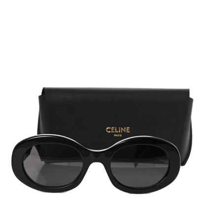 Celine Acetate Triomphe 01 Sunglasses CL 40194U Black 7 of 7