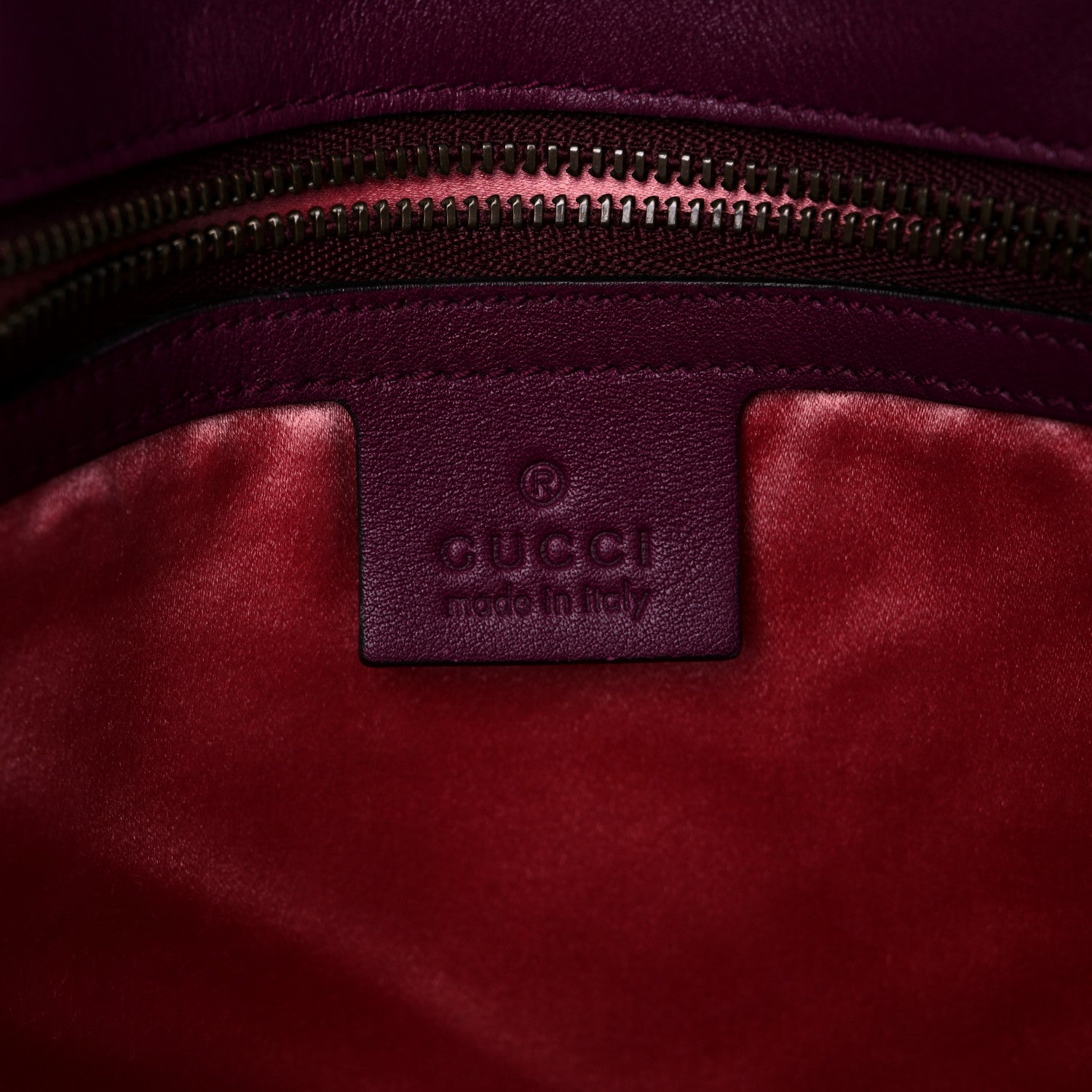 Gucci Velvet Matelasse Loved Embroidered Medium GG Marmont Shoulder Bag Fuchsia Violet Cyclamen 6 of 24
