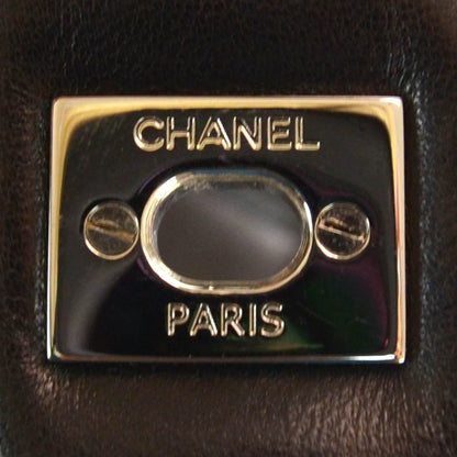 Chanel Lambskin Maxi Single Flap Black 6 of 10