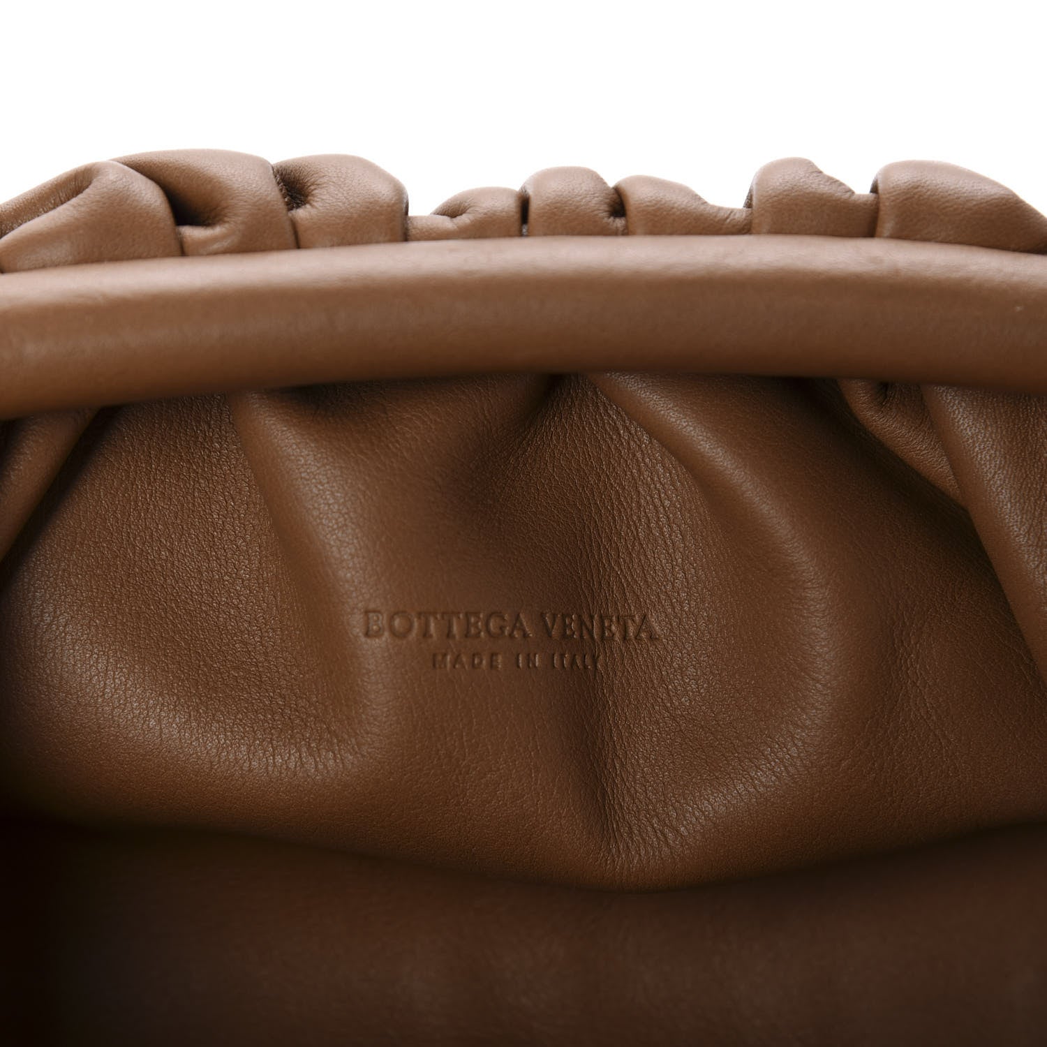 Bottega Veneta Butter Calfskin The Mini Pouch Camel 8 of 9