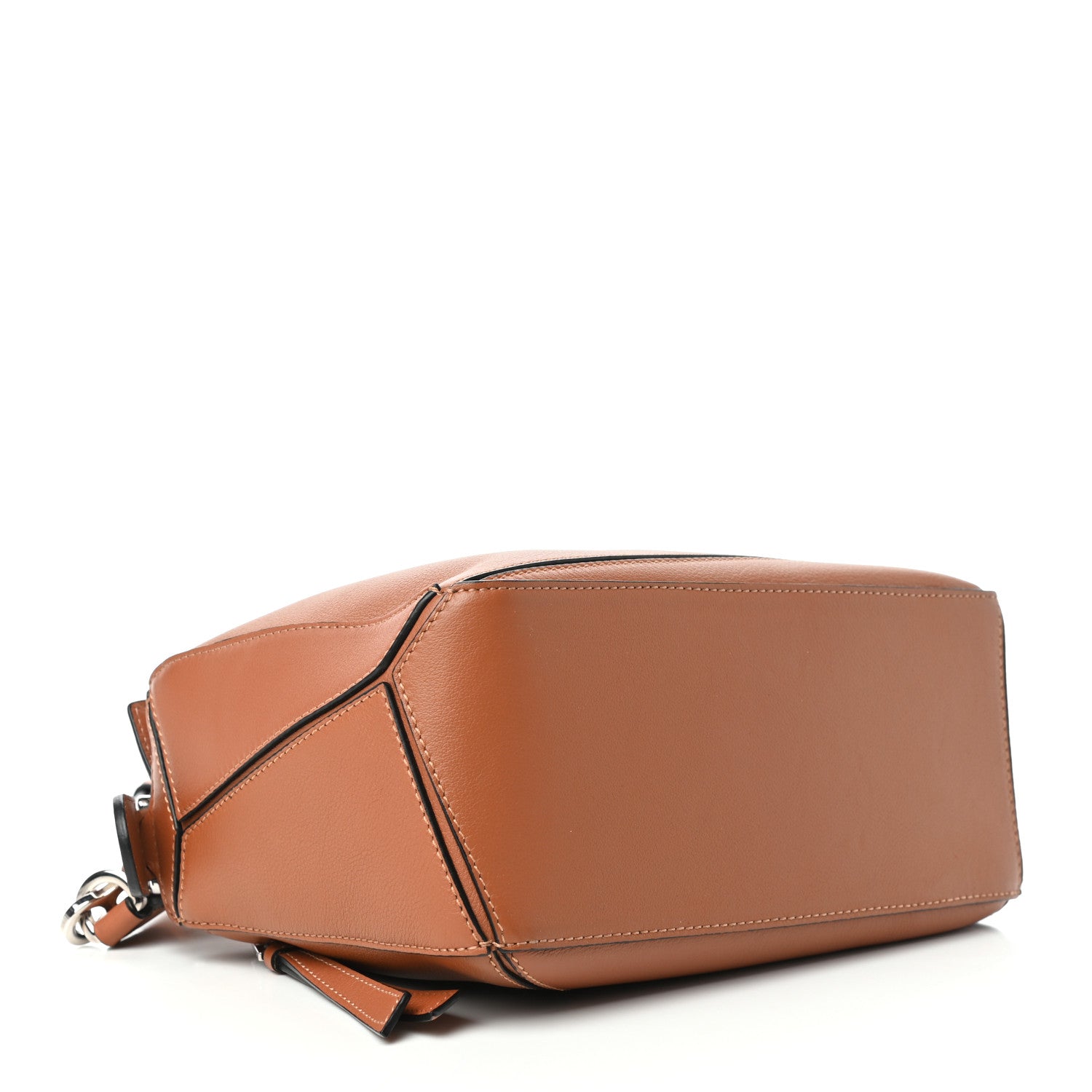 Loewe Calfskin Small Puzzle Bag Tan 4 of 8