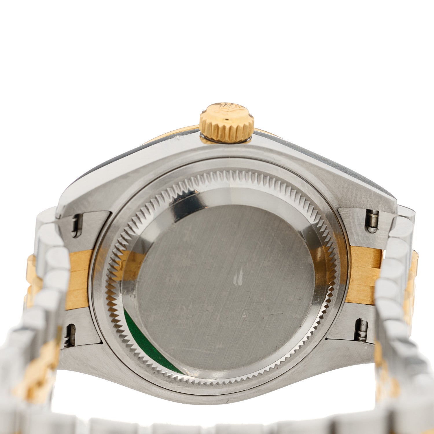 Rolex Stainless Steel 18K Yellow Gold Diamond Mother of Pearl 28mm Oyster Perpetual Datejust Watch 279173 4 of 5