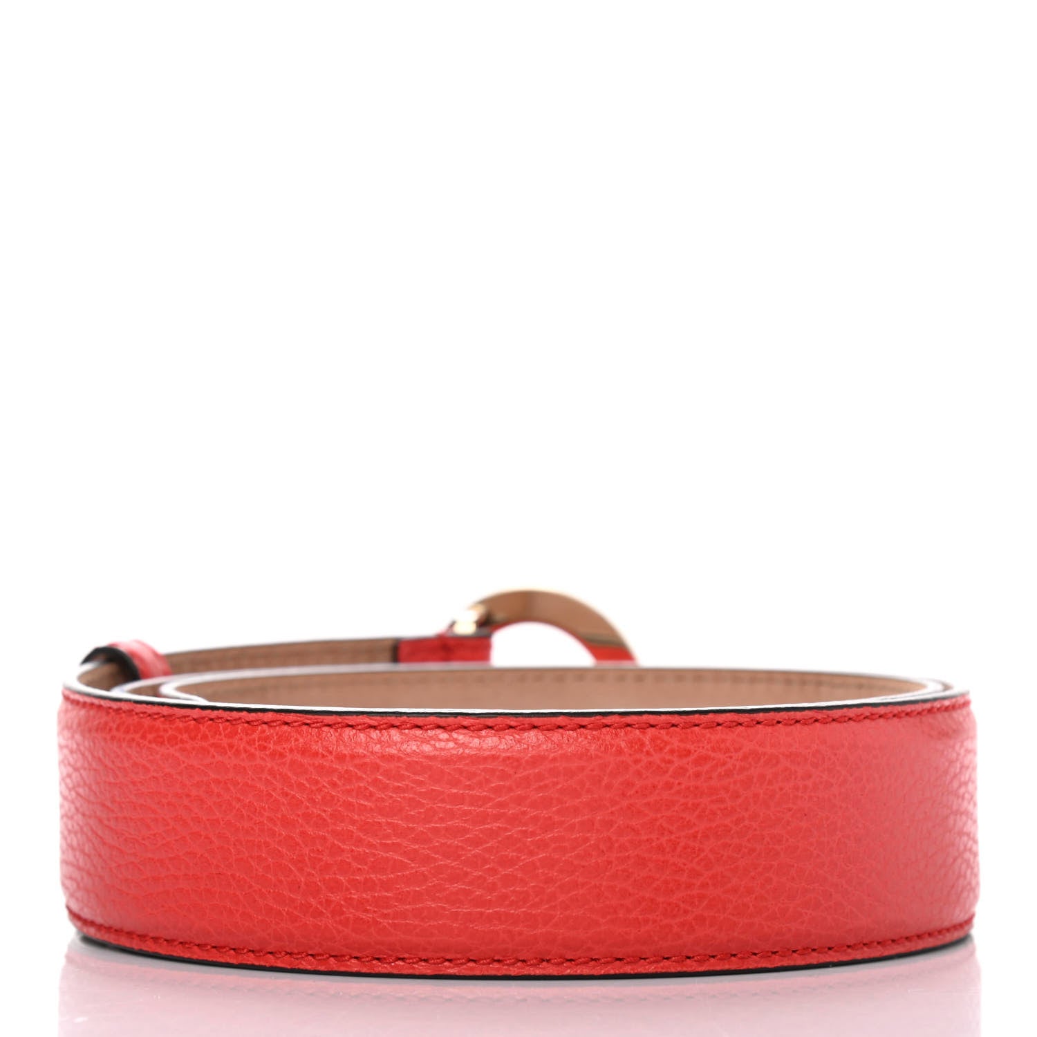 Gucci Calfskin G Belt 90 36 Red 2 of 4