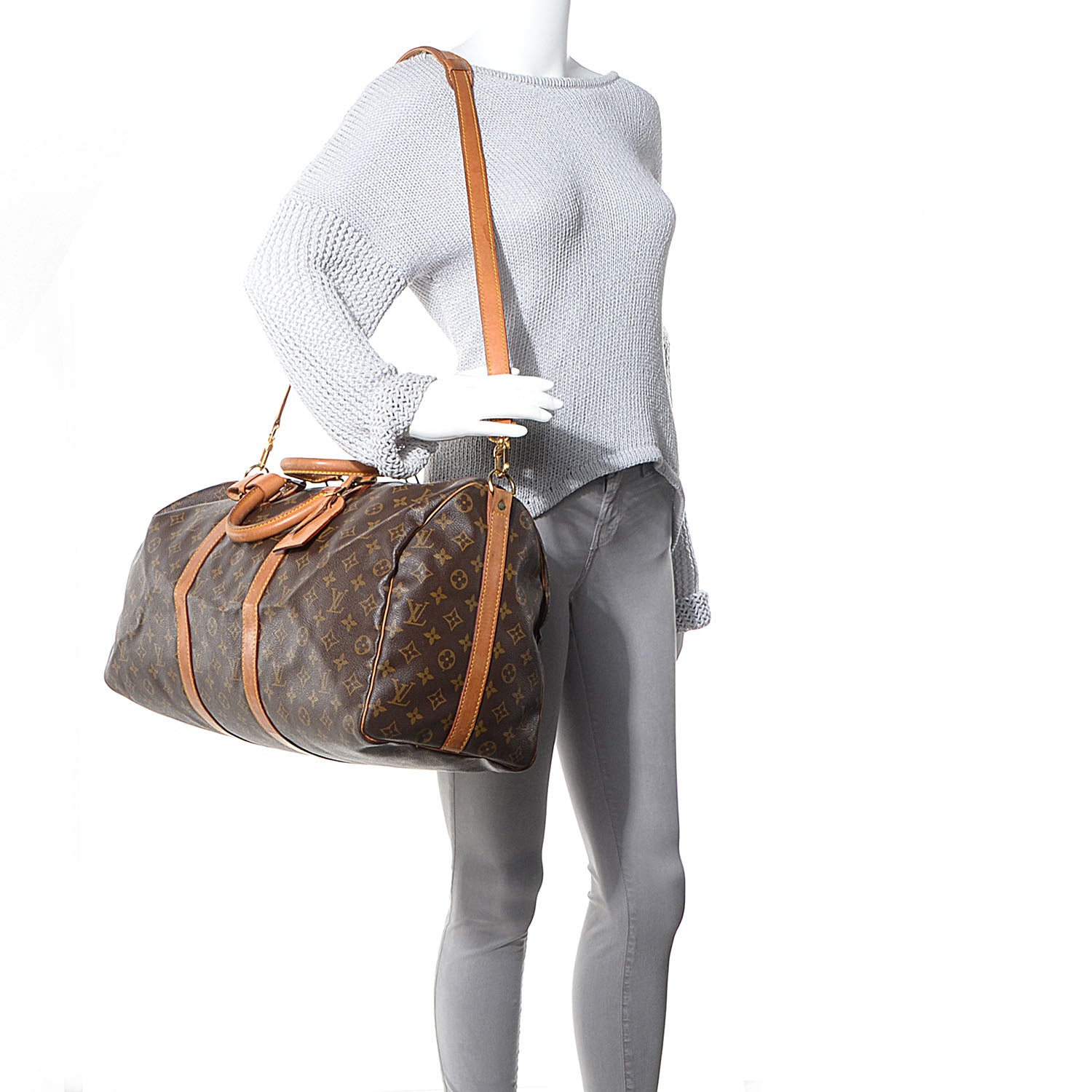 Louis Vuitton Monogram Keepall Bandouliere 50 2 of 7