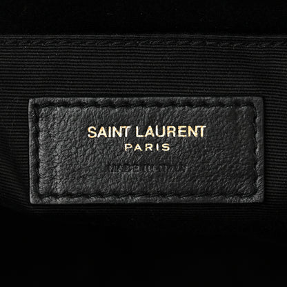 Saint Laurent SAINT LAURENT Calfskin Matelasse Monogram Lou Camera Bag Black 6 of 11